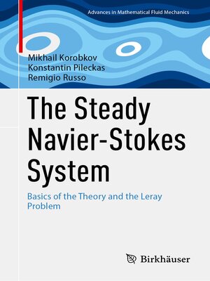 cover image of The Steady Navier-Stokes System